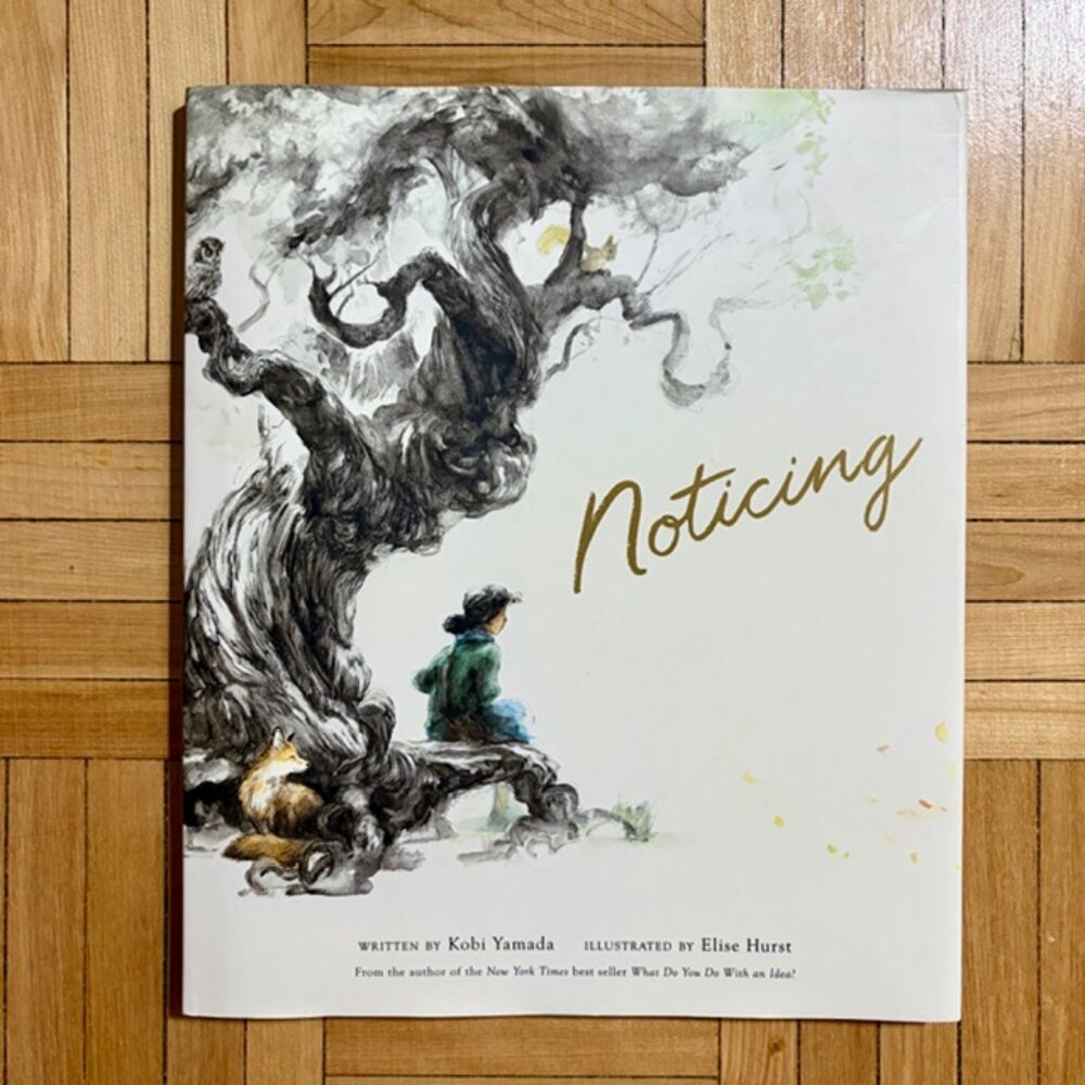 Noticing - Kobi Yamada Novel Hard Cover Book